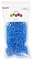Essentials by Leisure Arts Pony Beads, 6x9mm, Glitter Blue, 750pc – Bracelet Making Kit for Jewelry and Kandi Crafts – Bulk Craft Beads for Friendship Bracelets and DIY Projects